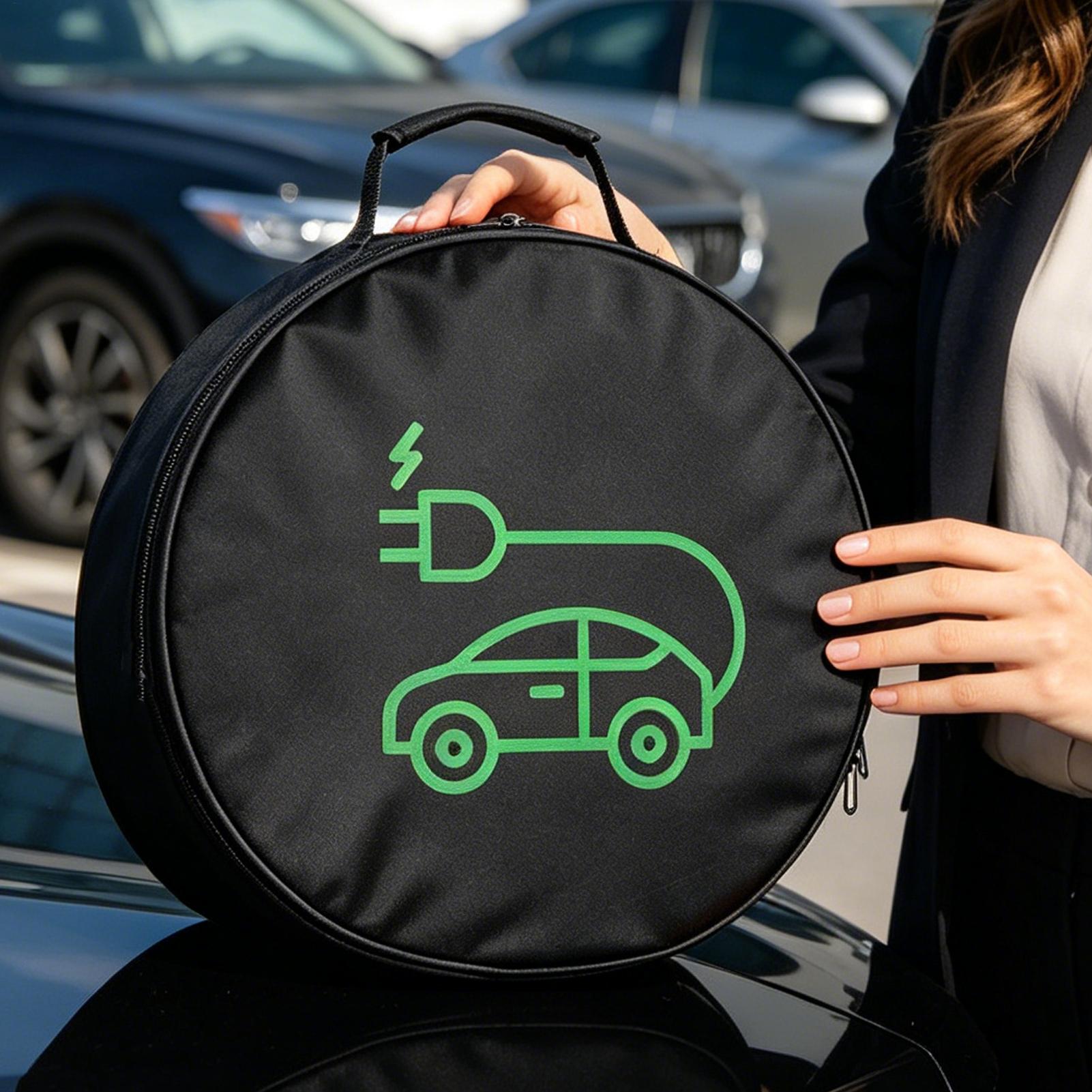 Storage Basket Fabric - EV Şarj Kablosu Saklama Çantası Elektrikli