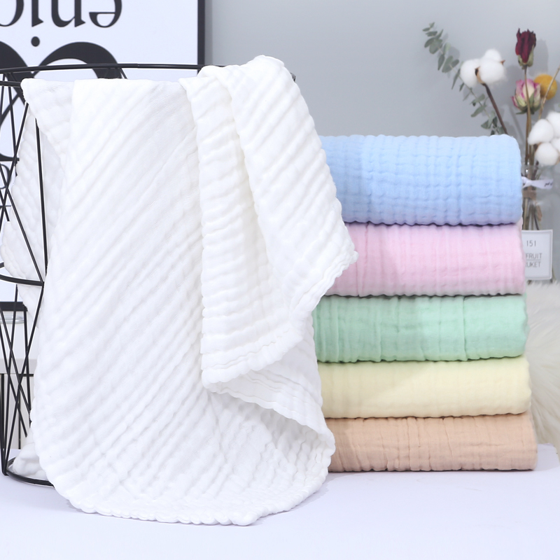 Swaddle Blanket Muslin - 6 katmanlar bambu pamuk bebek alma