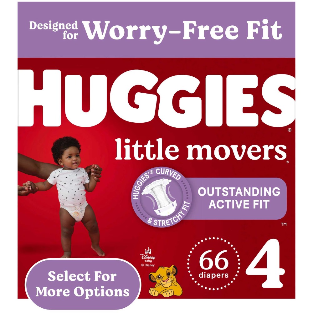 Huggies Diaper Little Movers - Huggies Little Movers 4 Numara Bebek