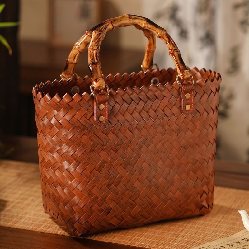 Storage Basket Fabric - Saf El Yapımı Çanta, Günlük Kullanım