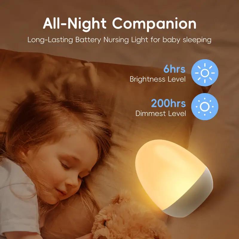 Baby Nursery Temperature - Dokunmatik Gece Lambası Bebek Kreş için