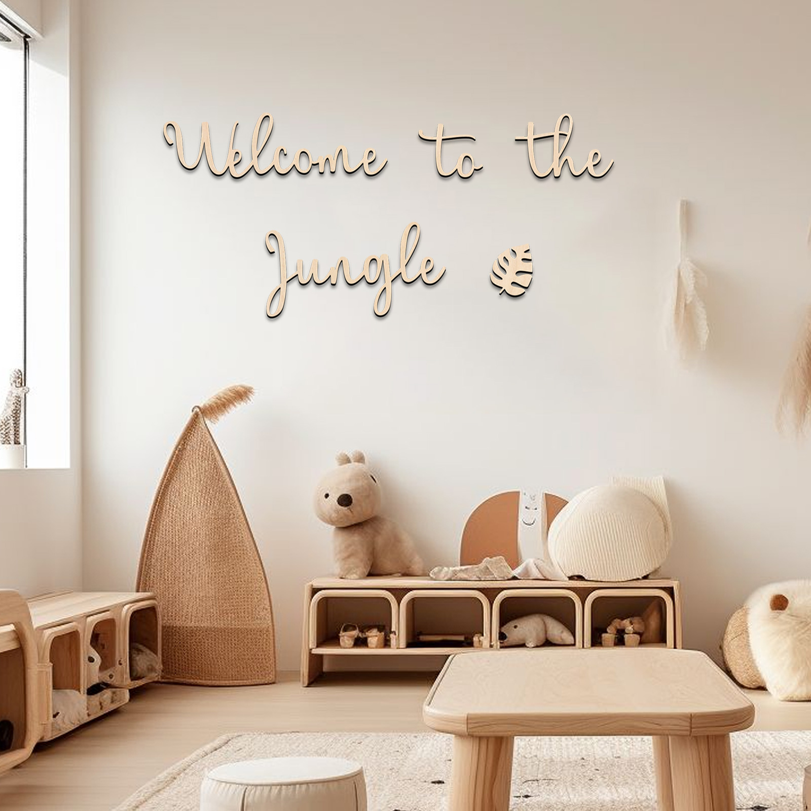 Baby Nursery Ideas - Orman Ahşap Tabelası'na Hoş Geldiniz -