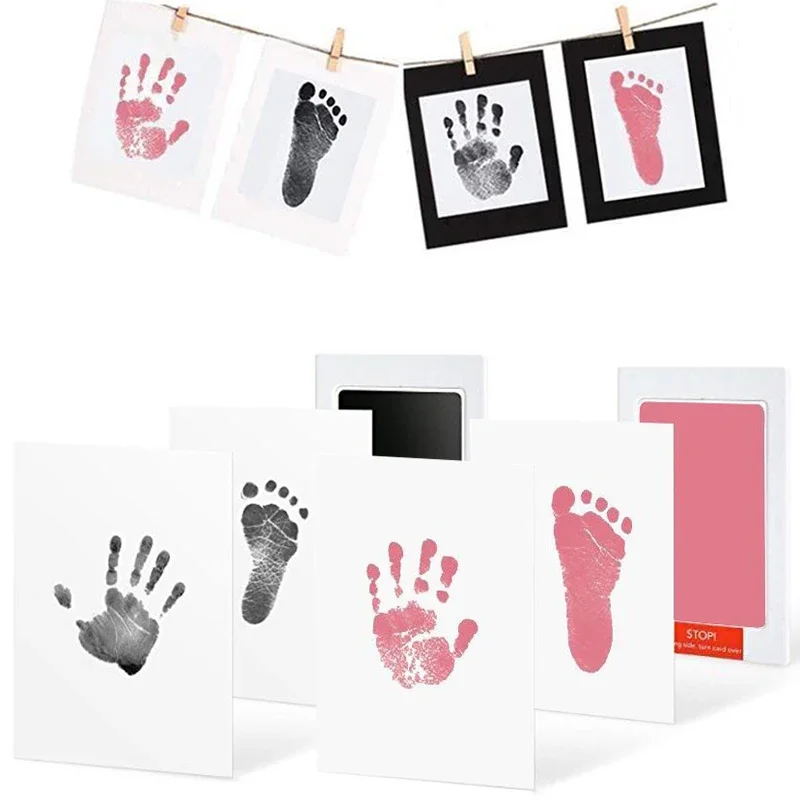 Footprint Ink Kit - Güvenli toksik Olmayan Bebek Ayak Izleri