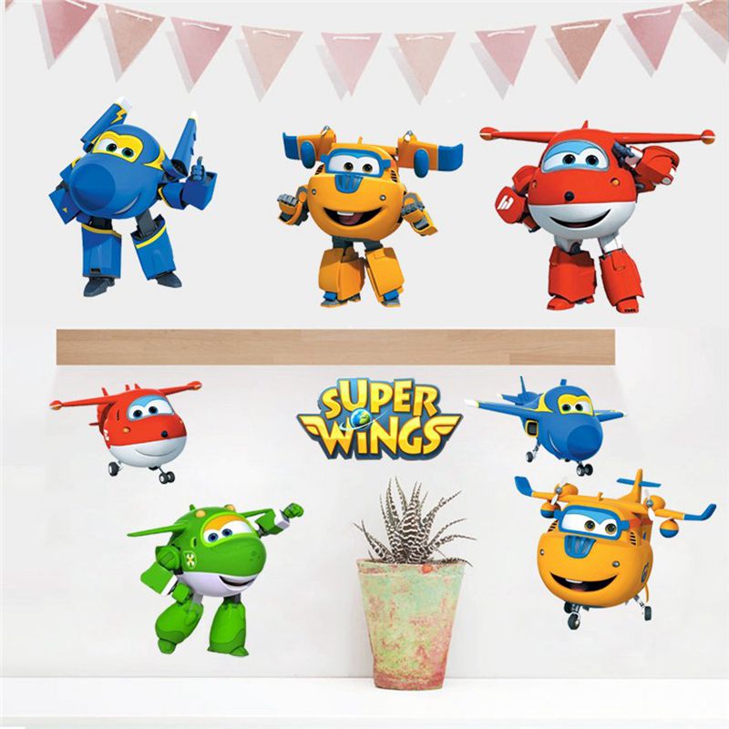 Sıcak Karikatür Süper Kanatlar - Baby Nursery Wall Stickers incelemesi ve fiyatı