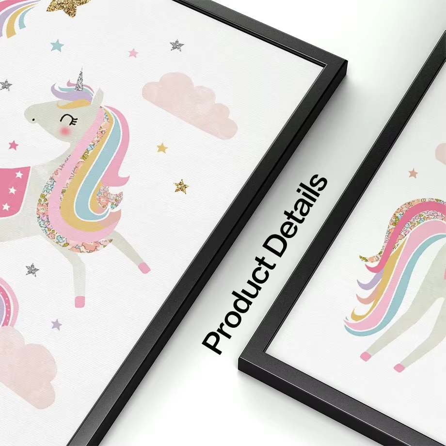 Pembe Unicorn Tavşan Gökkuşağı - Baby Nursery Mirror incelemesi ve fiyatı