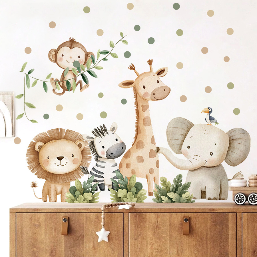 Boho Orman Hayvanları duvar çı - Baby Nursery Furniture incelemesi ve fiyatı