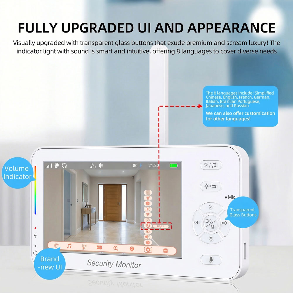 4,3 inç Kameralı Video Bebek M - Baby Nursery Temperature incelemesi ve fiyatı