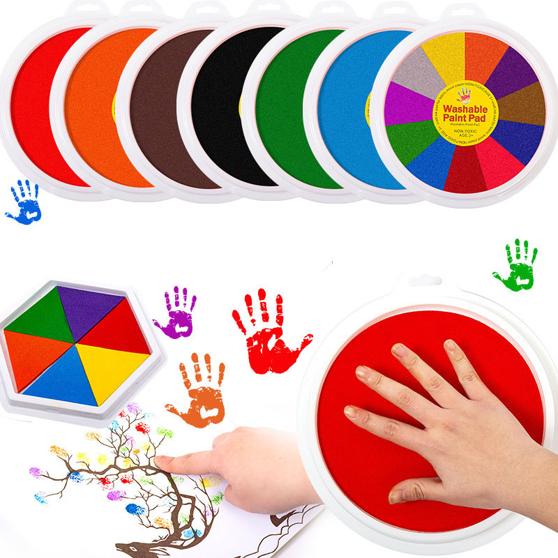 5 büyük yuvarlak zanaat mürekk - Footprint Ink Kit incelemesi ve fiyatı