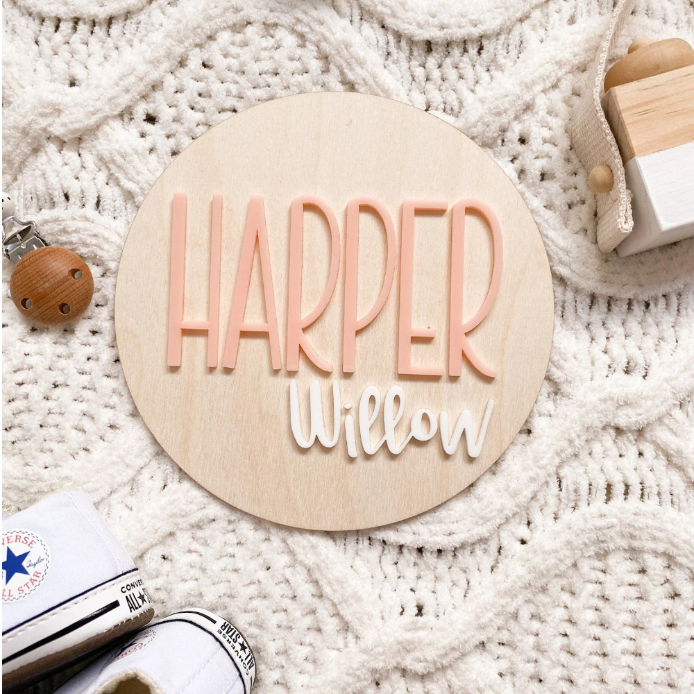Kişiye Özel Doğum Duyuru Plake - Baby Nursery Ideas incelemesi ve fiyatı