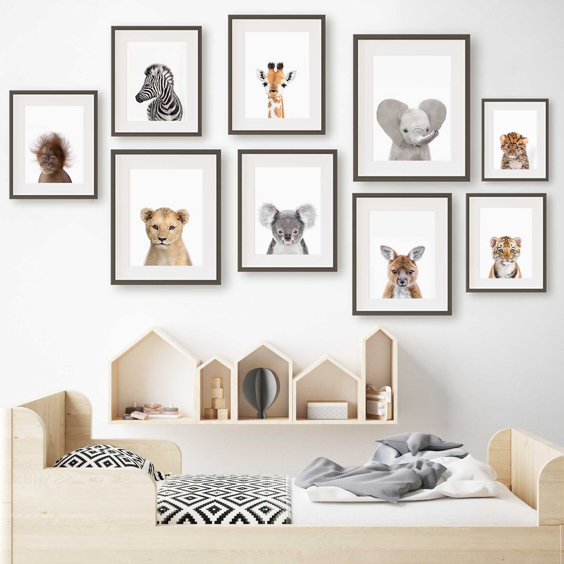 Bebek Hayvanları Kreş Duvar Sa - Baby Nursery Zoo Animals incelemesi ve fiyatı