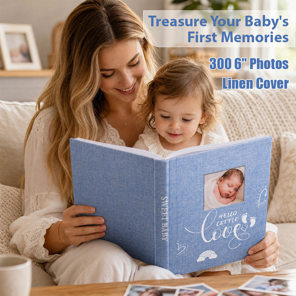 Keten Fotoğraf Albümü, 300 Ade - Baby Nursery Bookcase incelemesi ve fiyatı