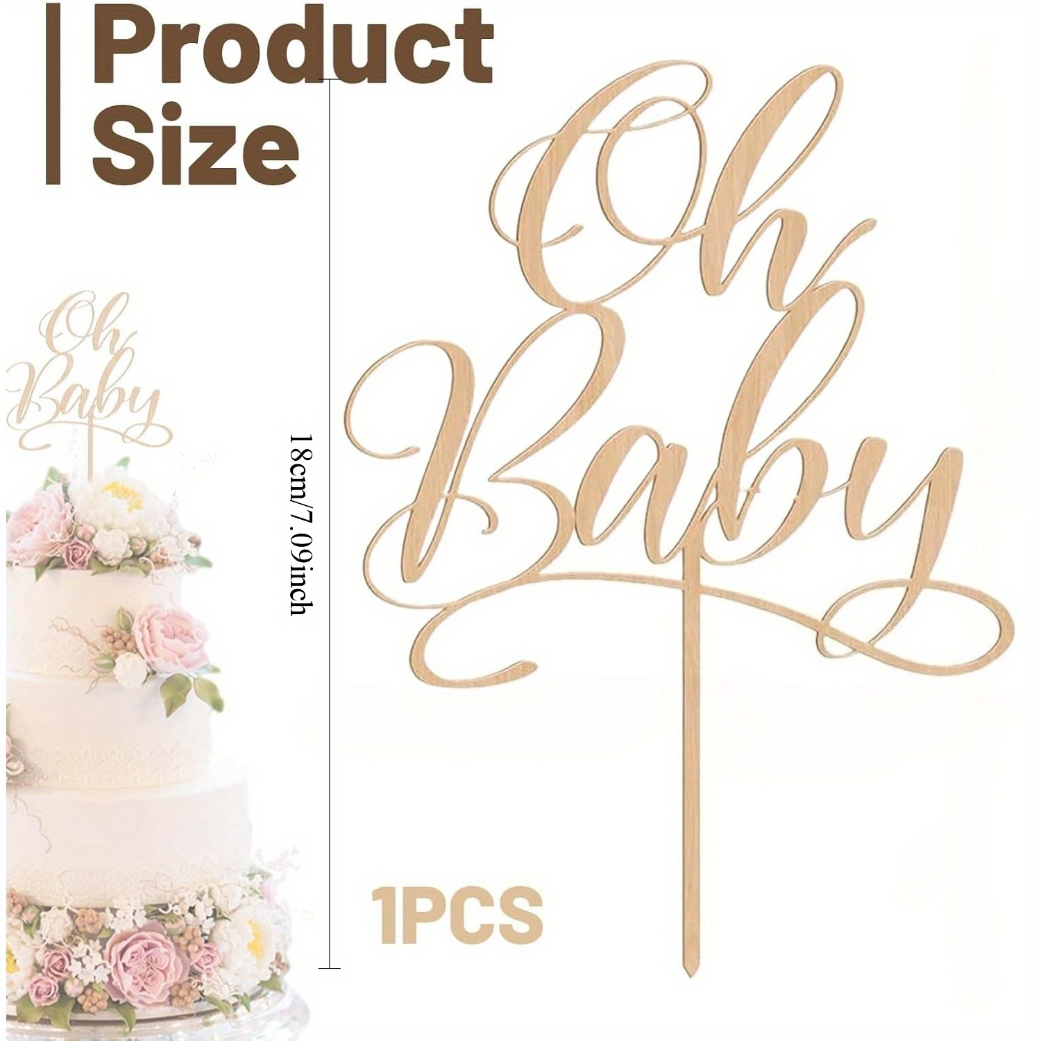 1 adet oh Bebek - Ahşap Pasta  - Baby Nursery Ideas incelemesi ve fiyatı