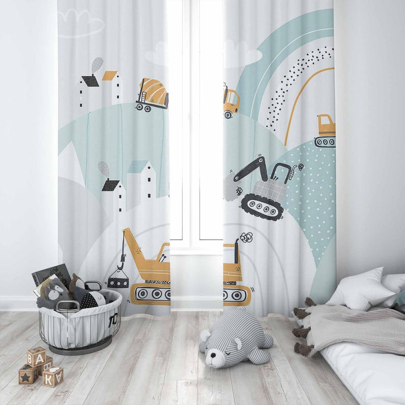 Erkek bebek kreş perdeleri gök - Baby Nursery Youtube incelemesi ve fiyatı