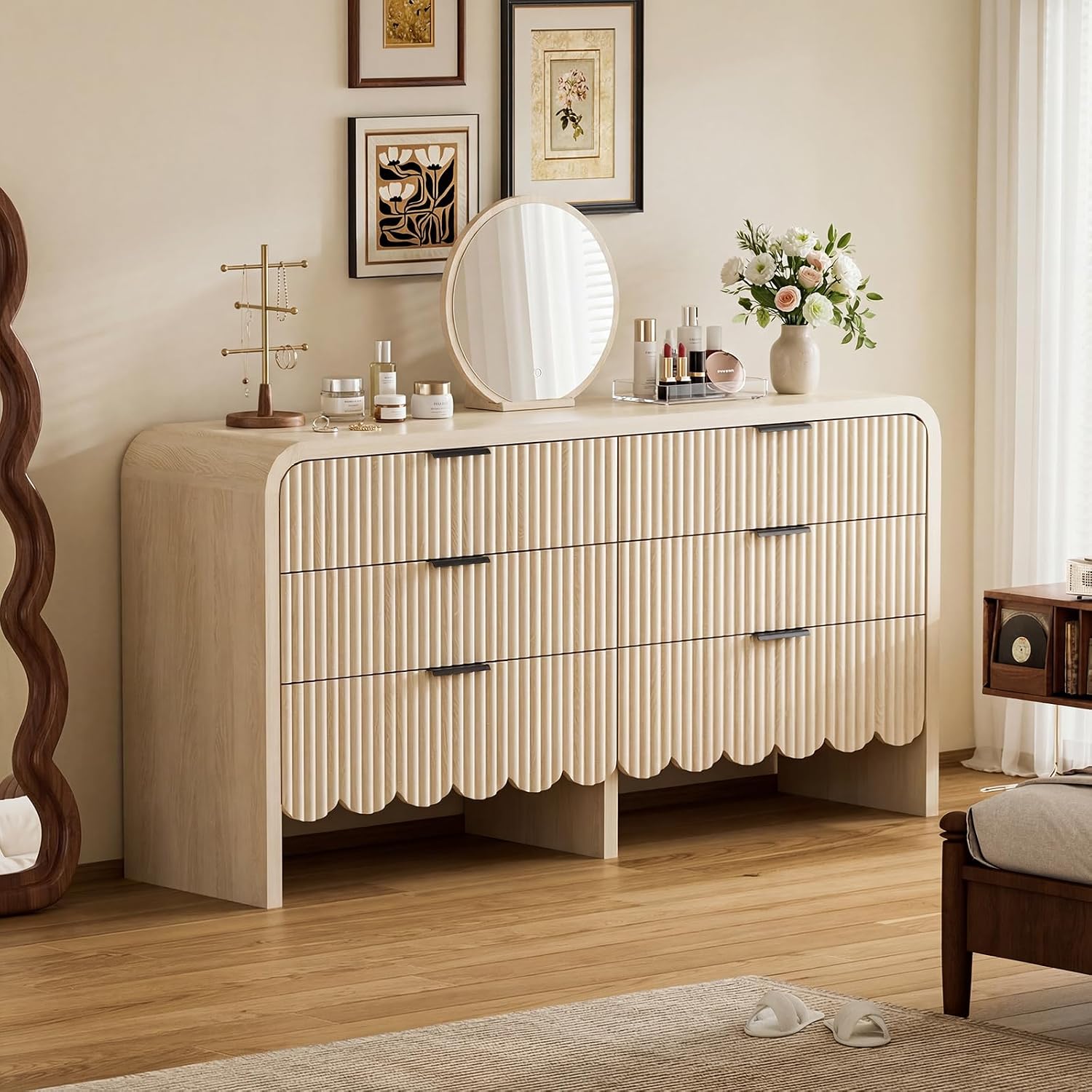 Ahşap 6 Çekmeceli Şifonyer Çoc - Baby Nursery Handles incelemesi ve fiyatı