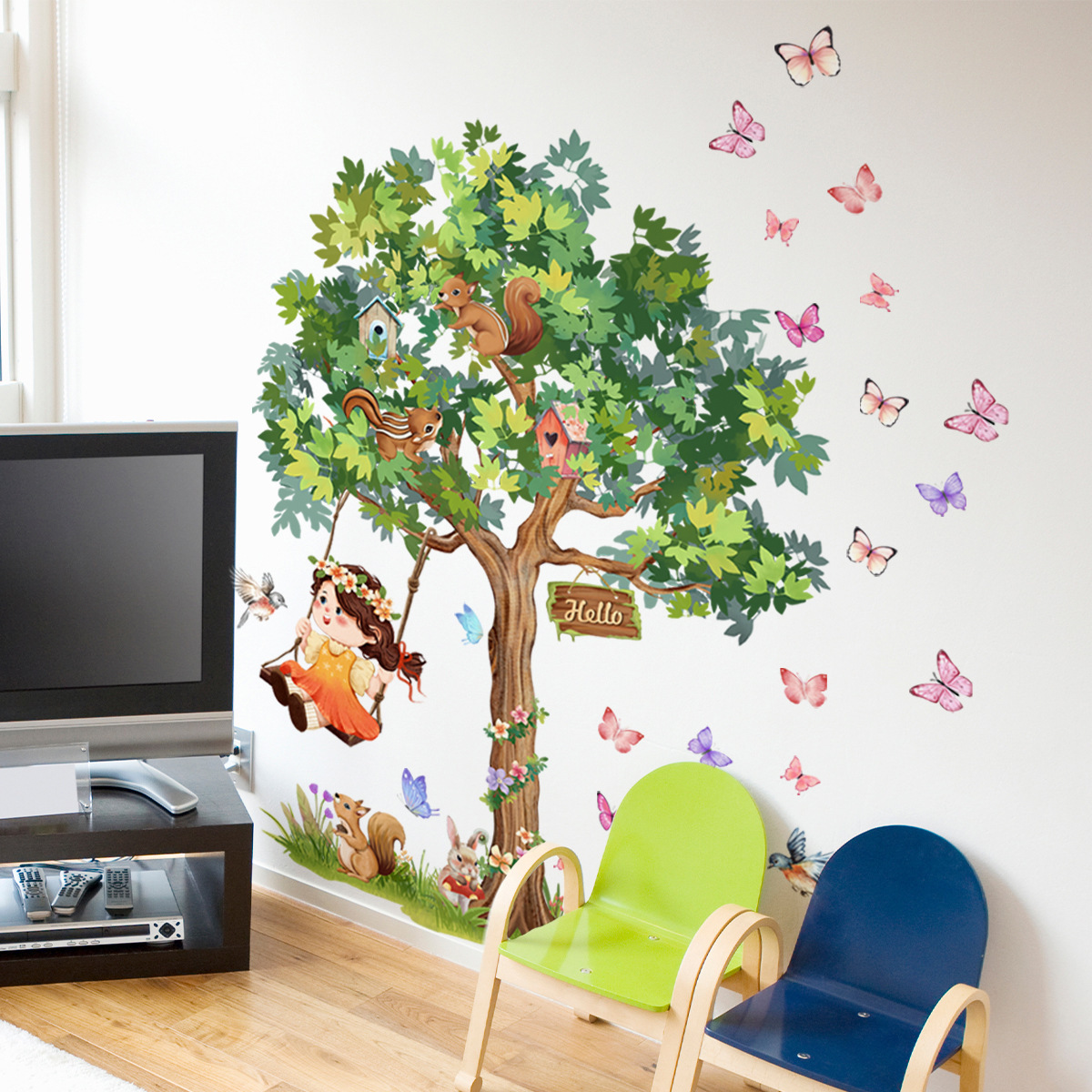 Bebek Kız Sallanan Ağacın Altı - Baby Nursery Tree incelemesi ve fiyatı