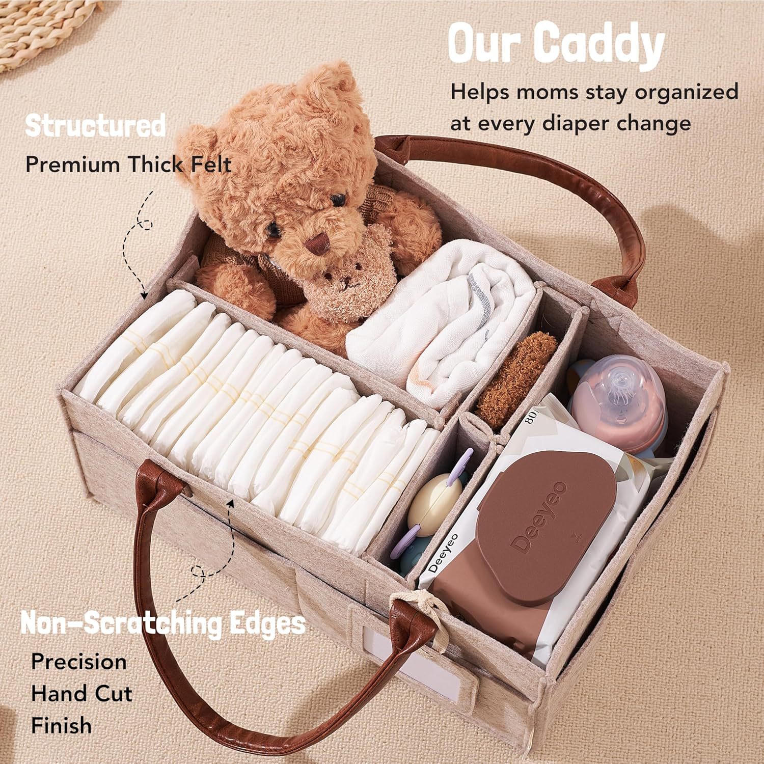 Bebek Keçe Saklama Düzenleyici - Baby Nursery Handles incelemesi ve fiyatı
