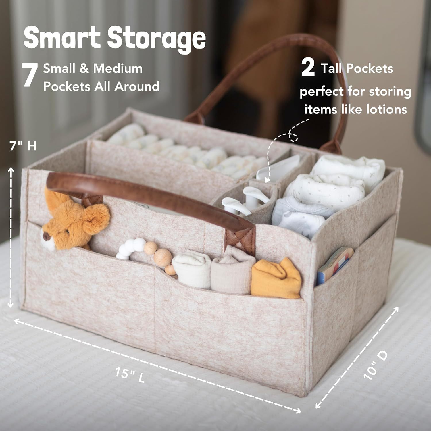 Bebek Keçe Saklama Düzenleyici - Baby Nursery Handles incelemesi ve fiyatı