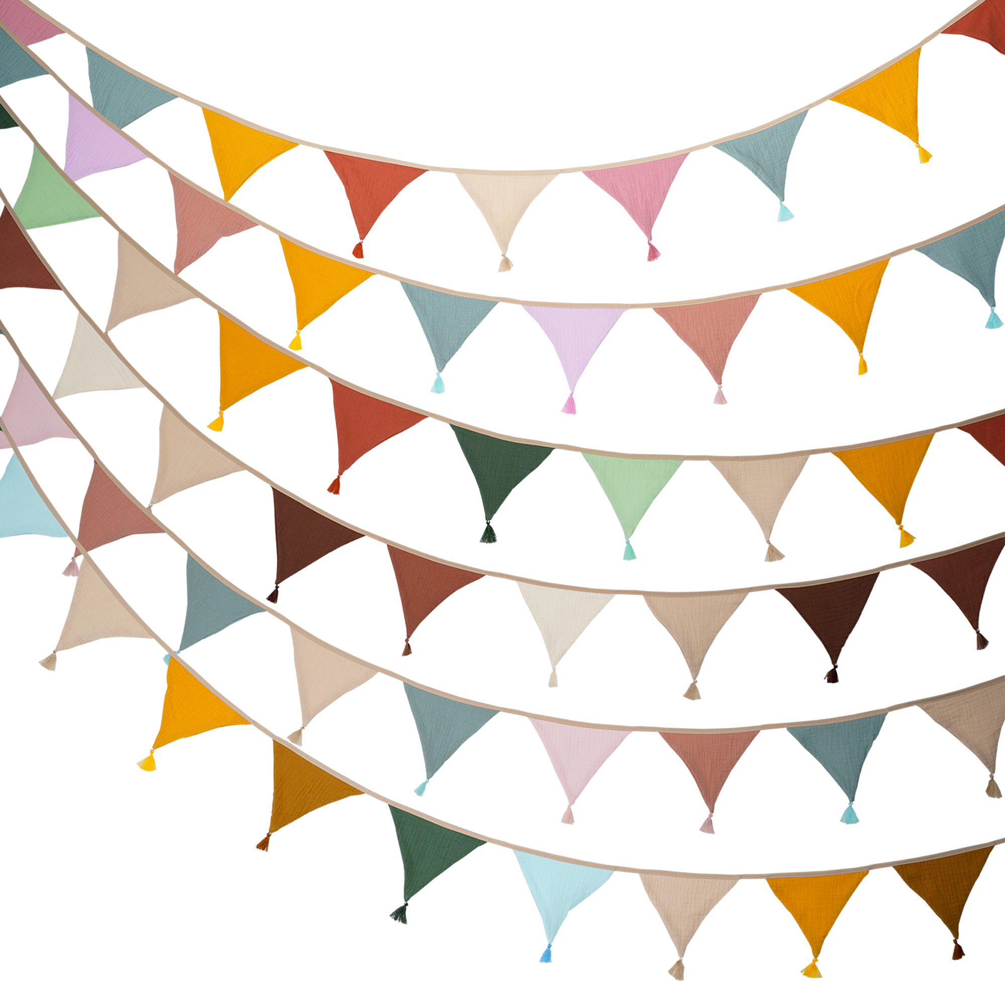 2.6M/8.5FT Kreş Kumaş Bunting  - Baby Nursery Ideas incelemesi ve fiyatı