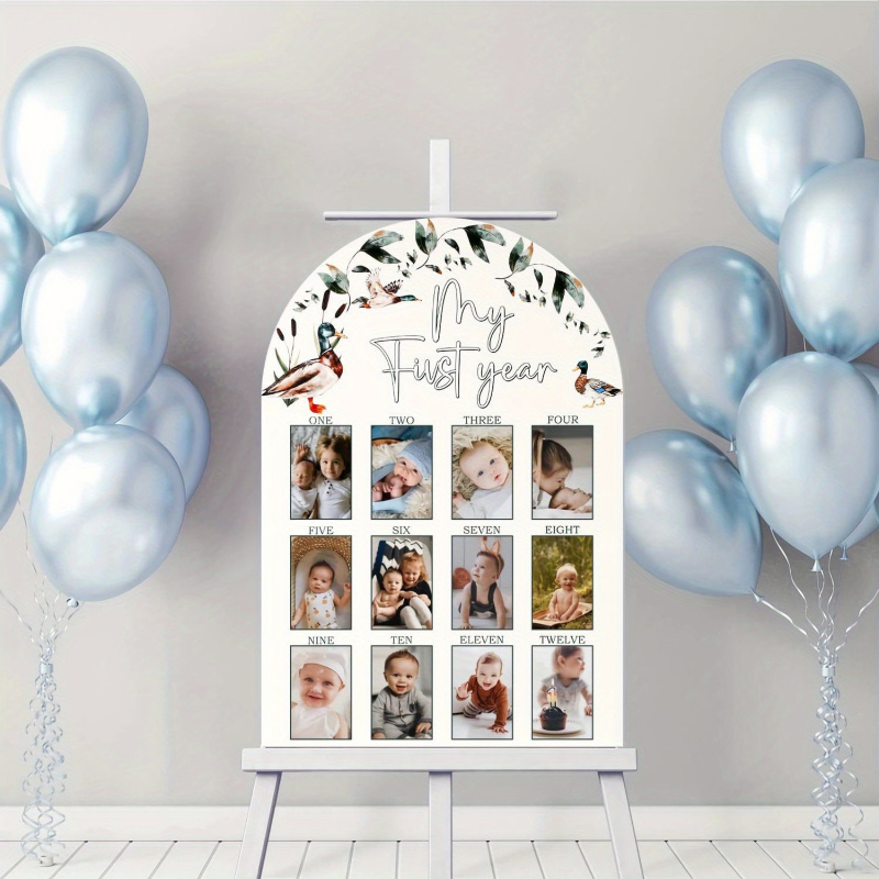 1 adet İlk Yılım Fotoğraf Pano - Baby Nursery Frames incelemesi ve fiyatı