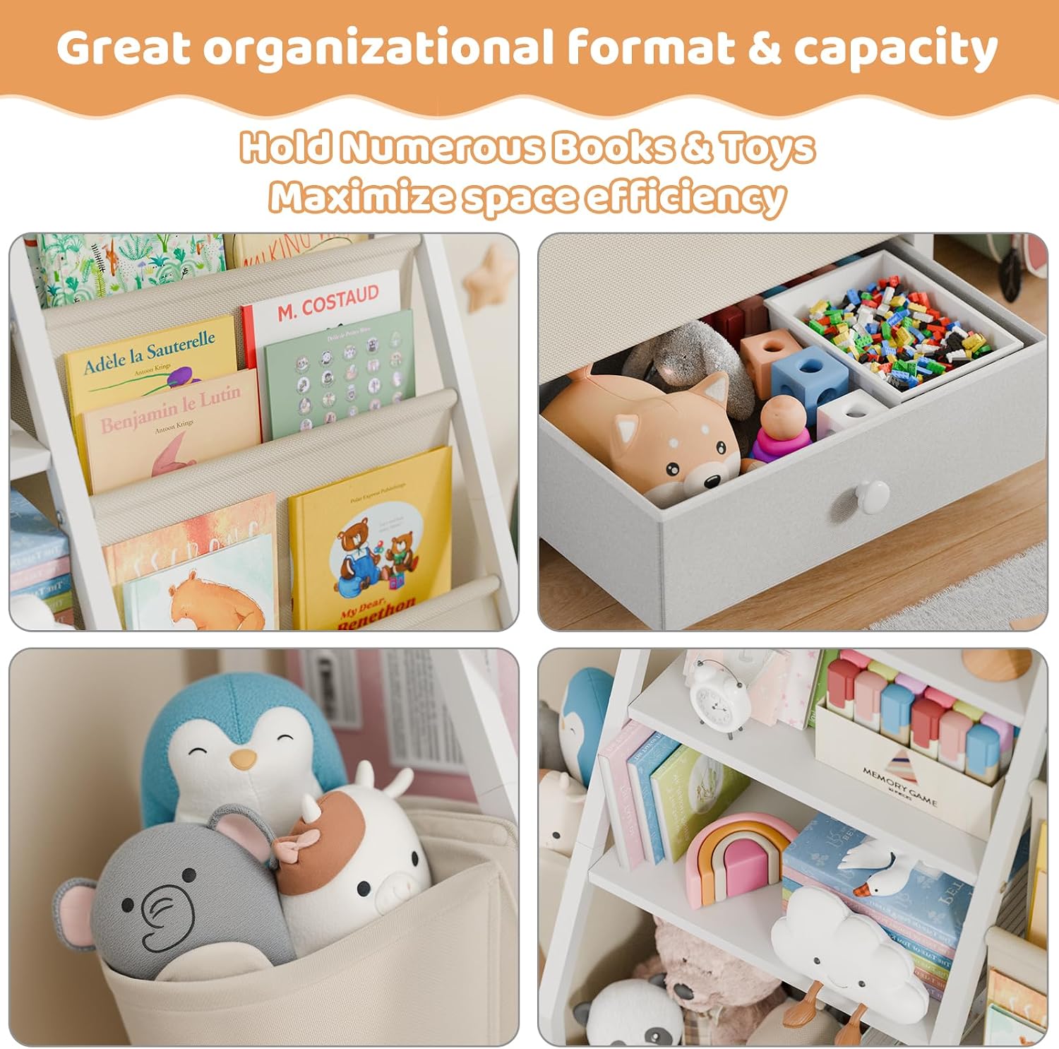 Çocuk Kitaplığı ve Oyuncak Dep - Baby Nursery Bookcase incelemesi ve fiyatı