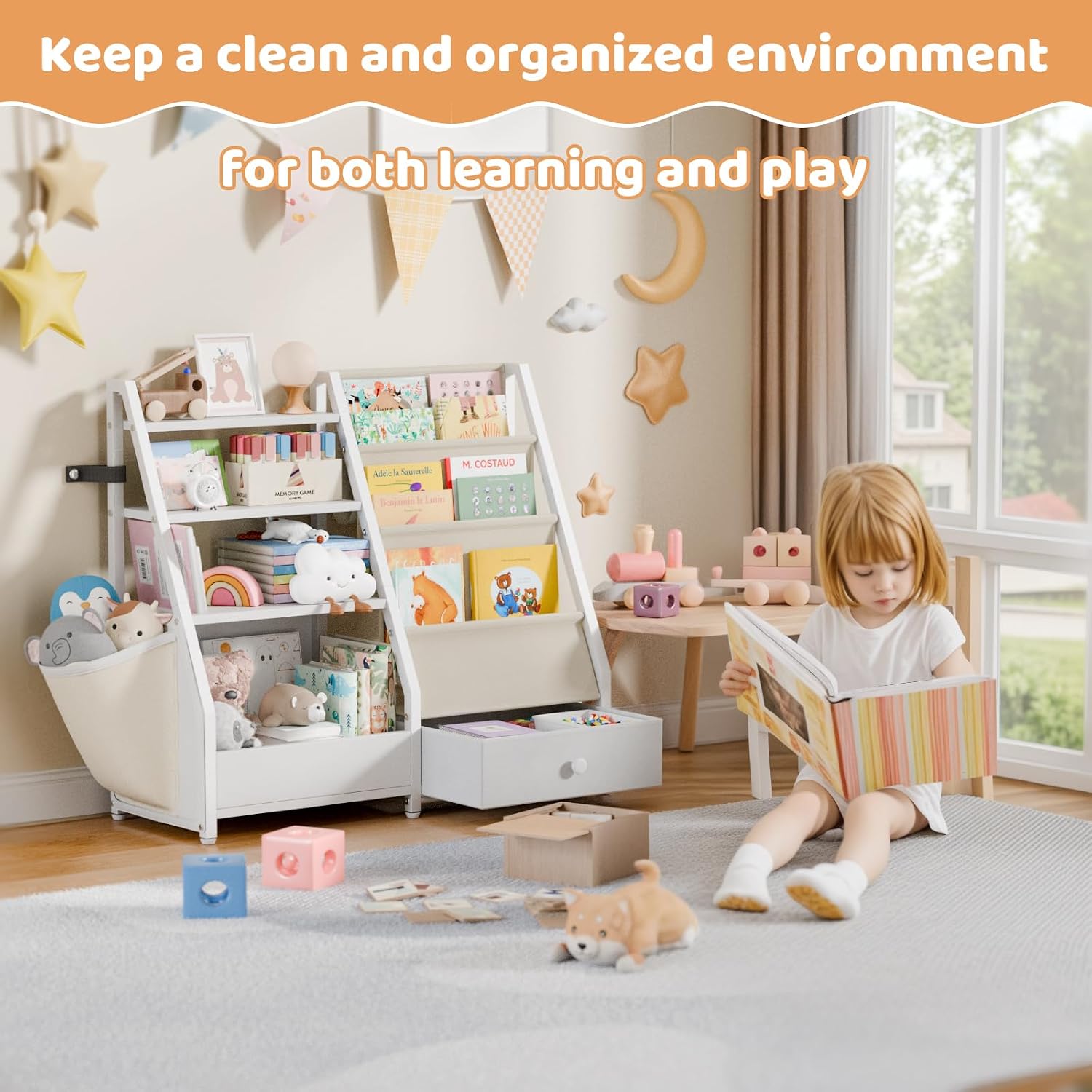Çocuk Kitaplığı ve Oyuncak Dep - Baby Nursery Bookcase incelemesi ve fiyatı