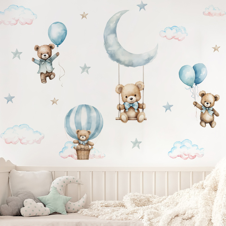 Suluboya Ayı Sıcak Hava Balonu - Baby Nursery Furniture incelemesi ve fiyatı
