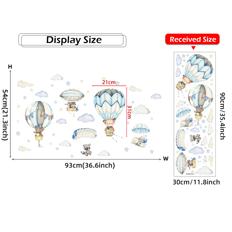 Karikatür Sevimli Hayvanlar Sı - Baby Nursery Wall Stickers incelemesi ve fiyatı