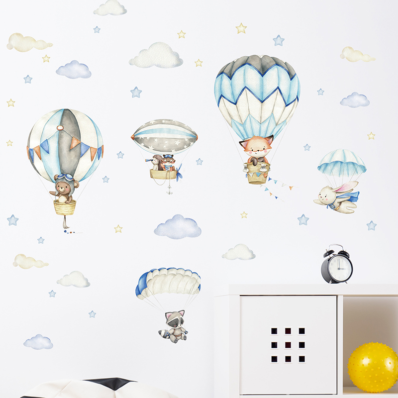 Karikatür Sevimli Hayvanlar Sı - Baby Nursery Wall Stickers incelemesi ve fiyatı