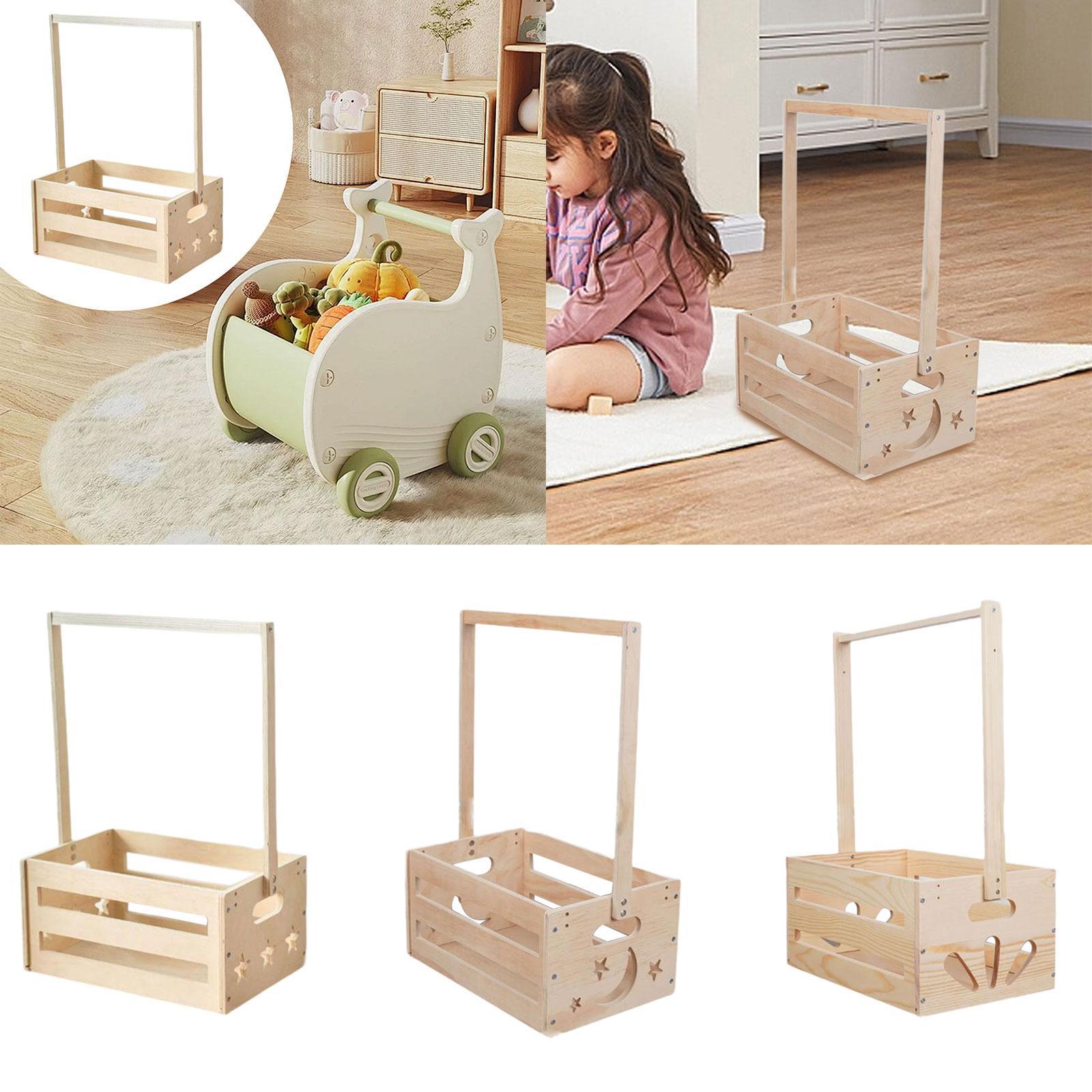 Ahşap Saplı Depolama Sepeti, M - Baby Nursery Handles incelemesi ve fiyatı