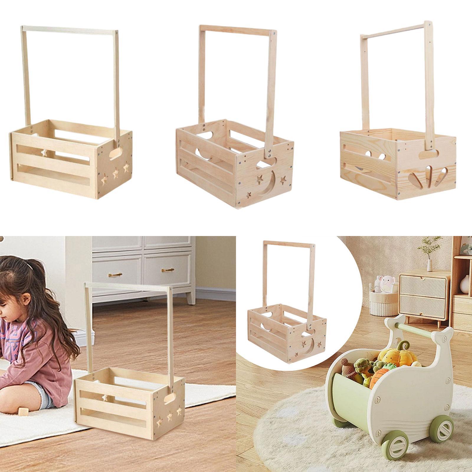 Ahşap Saplı Depolama Sepeti, M - Baby Nursery Handles incelemesi ve fiyatı