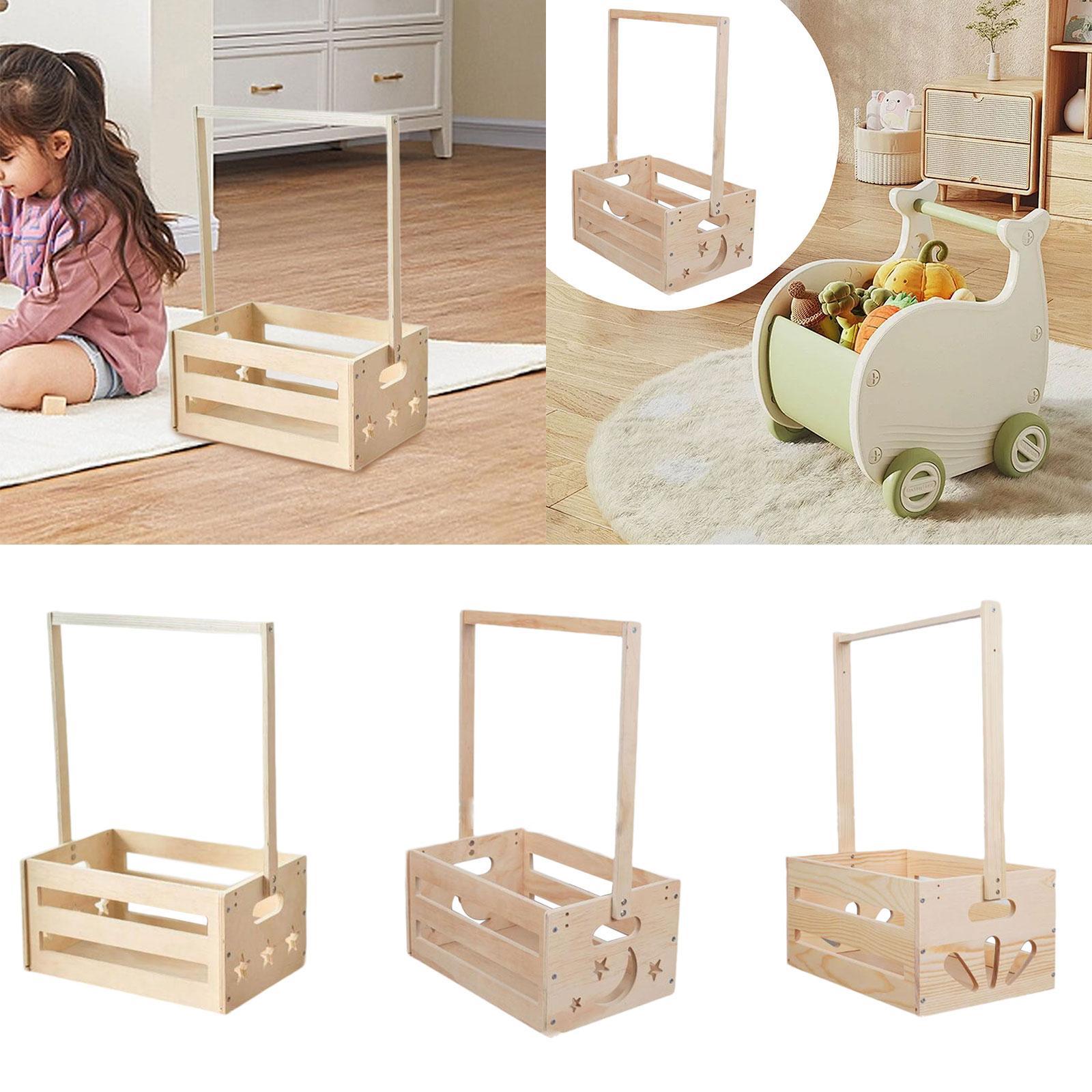 Ahşap Saplı Depolama Sepeti, M - Baby Nursery Handles incelemesi ve fiyatı