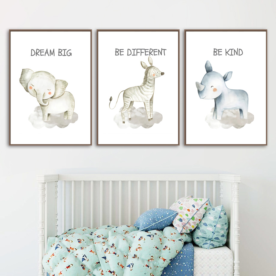 Kreş duvar sanatı tuval yağlıb - Baby Nursery Mirror incelemesi ve fiyatı