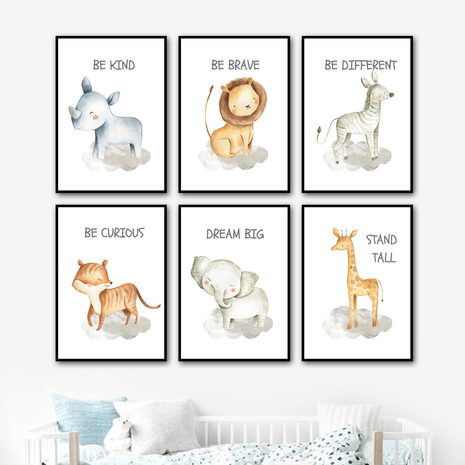 Kreş duvar sanatı tuval yağlıb - Baby Nursery Mirror incelemesi ve fiyatı