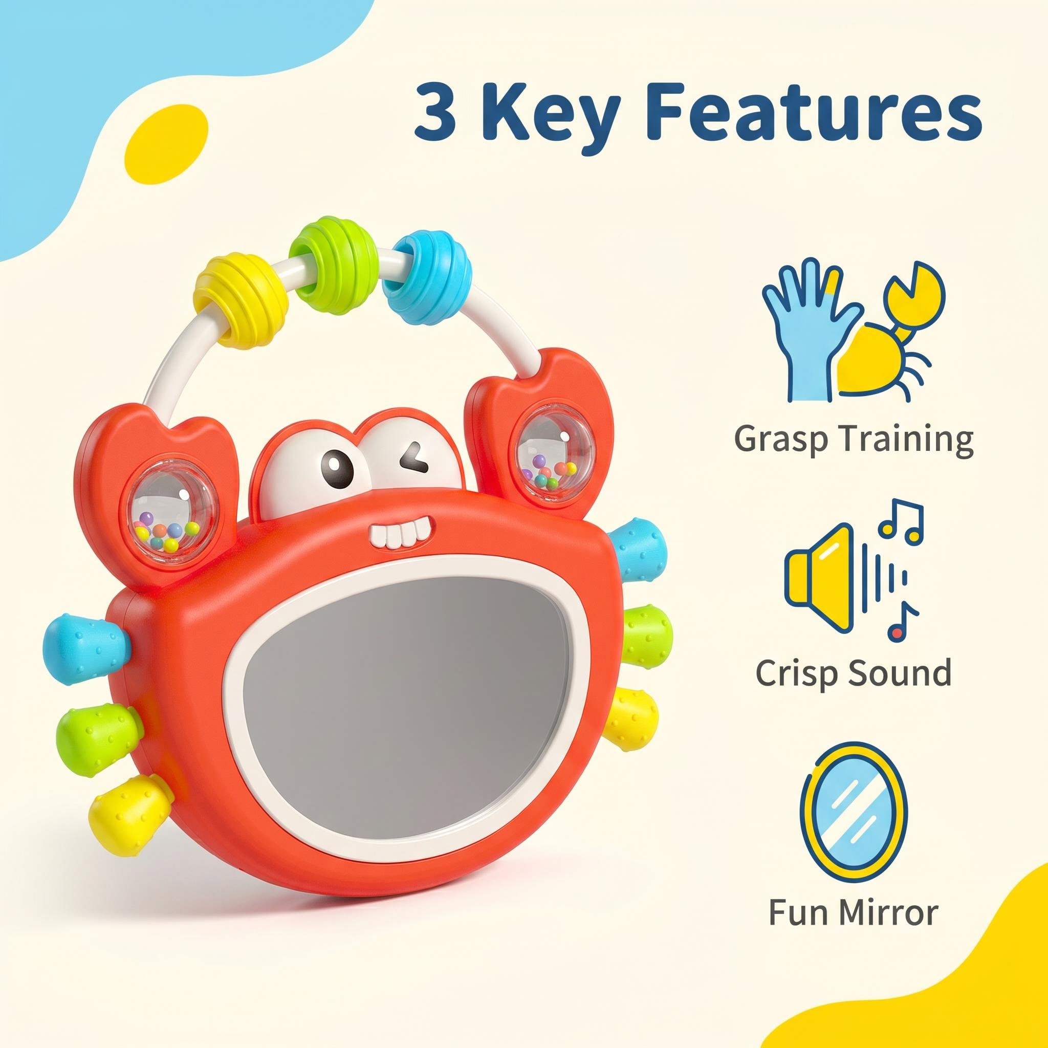 Bebek Müzikli Işıklı Ayna Çıng - Baby Nursery Songs incelemesi ve fiyatı