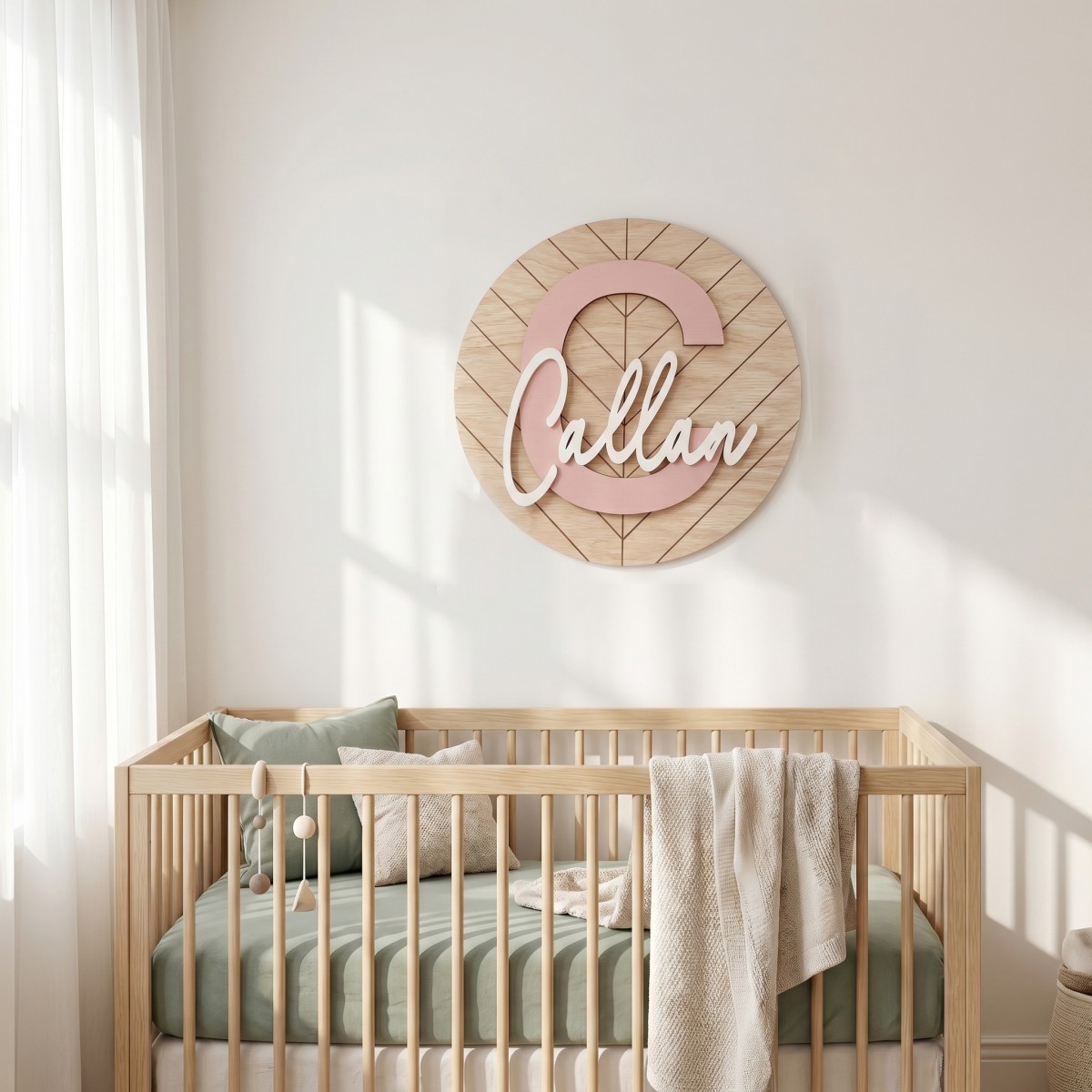 1 adet özel yuvarlak geometrik - Baby Nursery Office incelemesi ve fiyatı