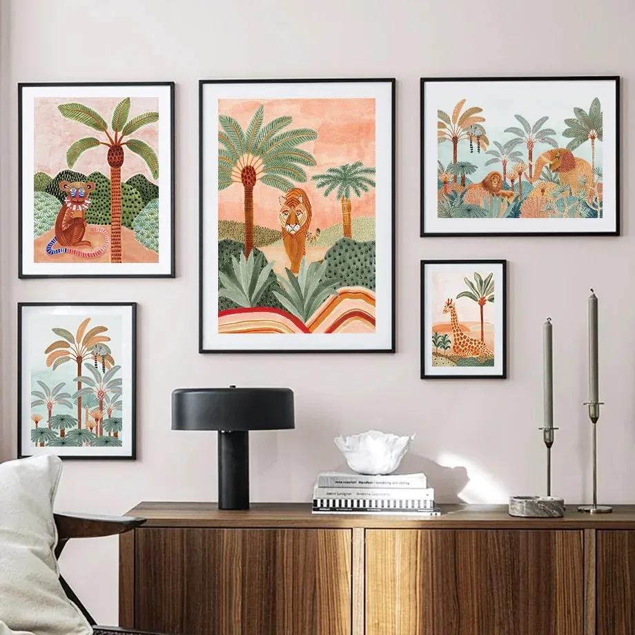 Boho Orman Hayvanları Kaplan M - Baby Nursery Tree incelemesi ve fiyatı