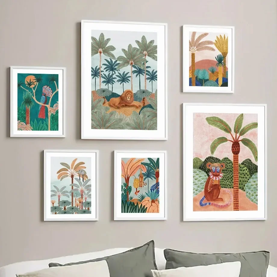 Boho Orman Hayvanları Kaplan M - Baby Nursery Tree incelemesi ve fiyatı
