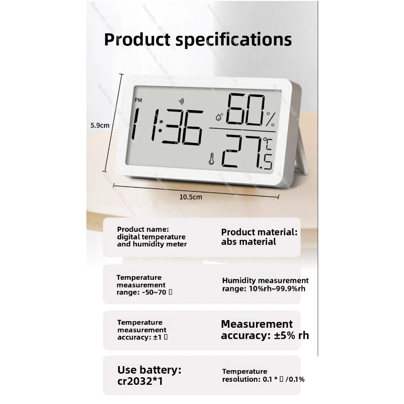 İç Mekan Yüksek Hassasiyetli S - Baby Nursery Temperature incelemesi ve fiyatı