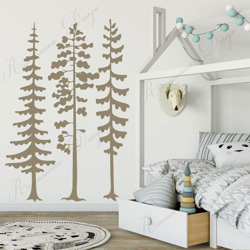 Minimalist Orman Çam Ağacı Duv - Baby Nursery Tree incelemesi ve fiyatı