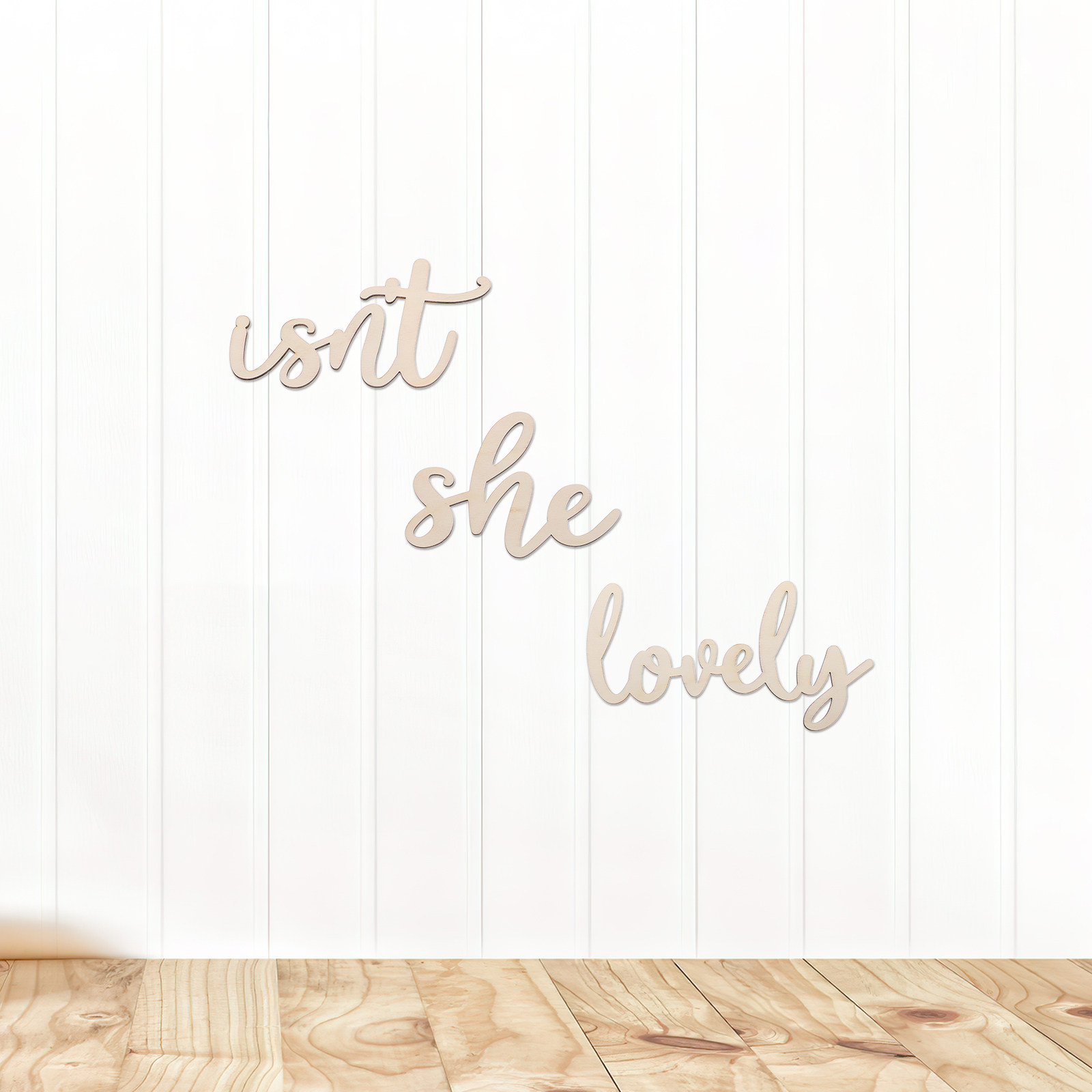 Ahşap Tabela Ahşap Duvar Çıkar - Baby Nursery Wall Stickers incelemesi ve fiyatı