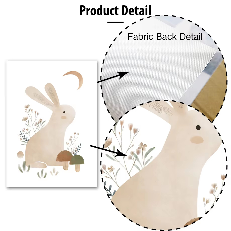 Boho Tavşan Tilki Kirpi Kuş Ya - Baby Nursery Mirror incelemesi ve fiyatı