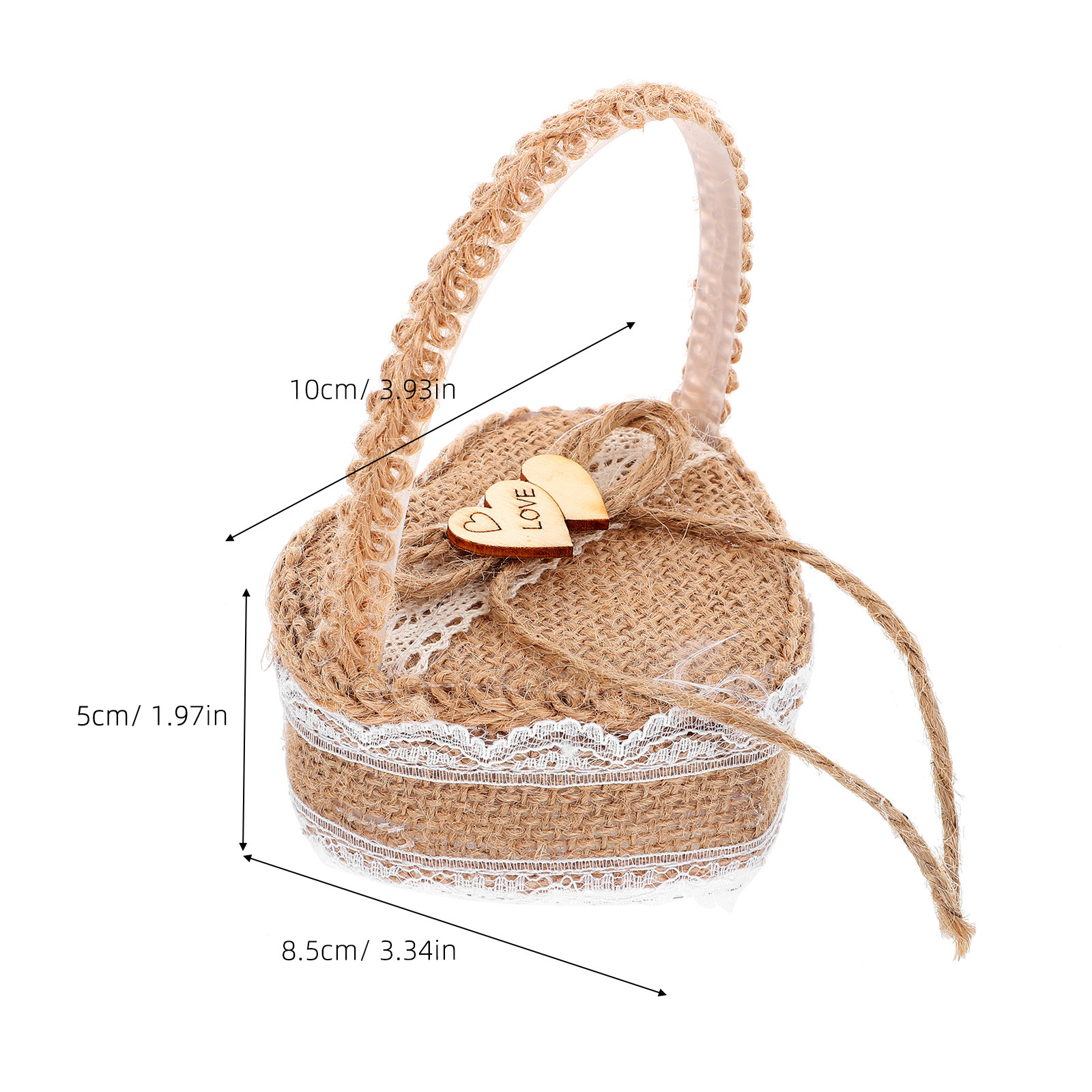 Narin Düğün Yüzük Sepeti Rusti - Storage Basket Fabric incelemesi ve fiyatı