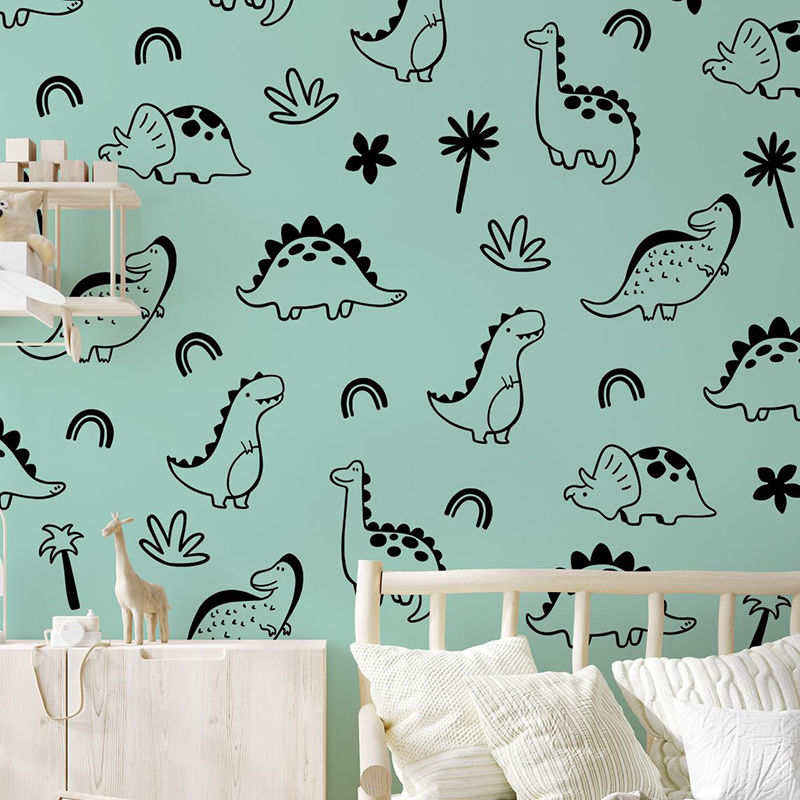Geometrik Dinozor Ağacı Gökkuş - Baby Nursery Furniture incelemesi ve fiyatı