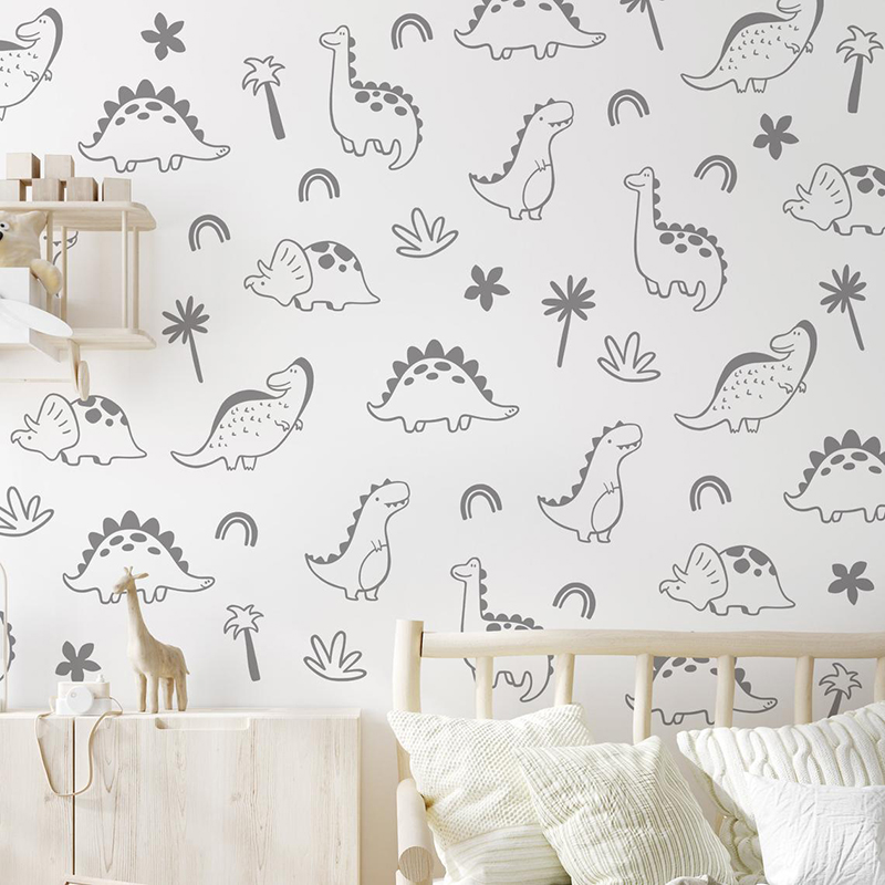 Geometrik Dinozor Ağacı Gökkuş - Baby Nursery Furniture incelemesi ve fiyatı