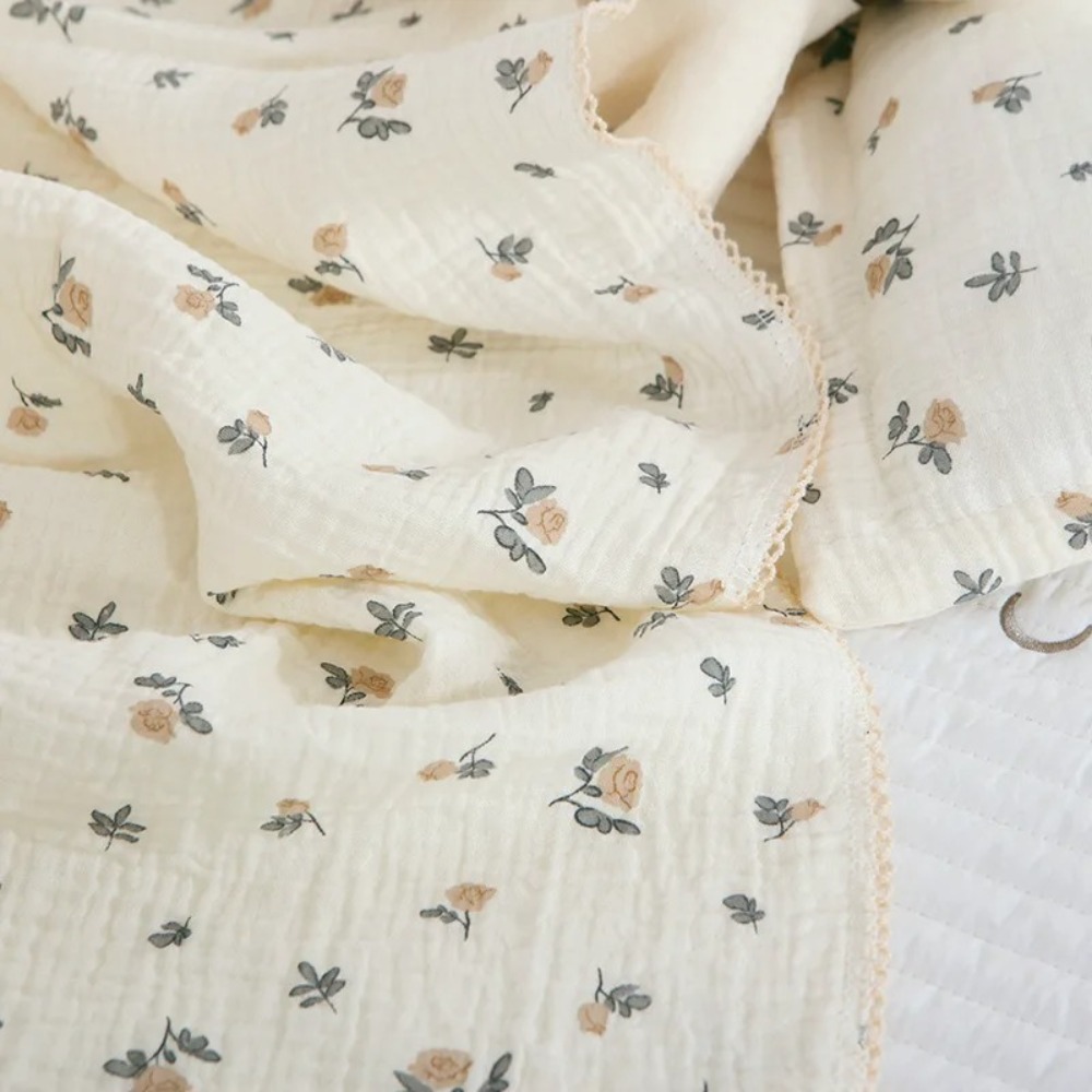 Yumuşak Çiçek Muslin Bebek Bat - Swaddle Blanket Muslin incelemesi ve fiyatı