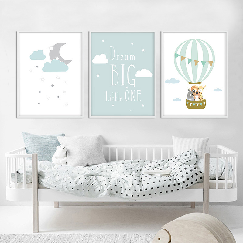 Balon Ay Kreş Posteri Duvar Sa - Baby Nursery Mirror incelemesi ve fiyatı