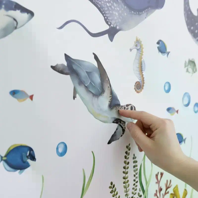 Okyanus Yaşamı Duvar Çıkartmal - Baby Nursery Wall Stickers incelemesi ve fiyatı
