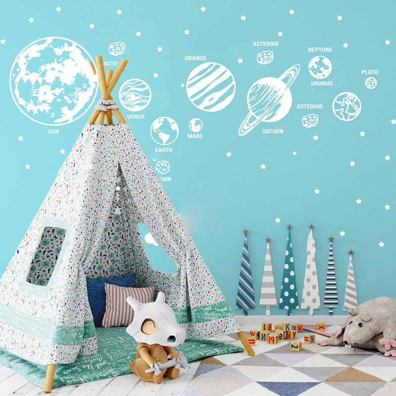 Büyük gezegen güneş sistemi uz - Baby Nursery Furniture incelemesi ve fiyatı