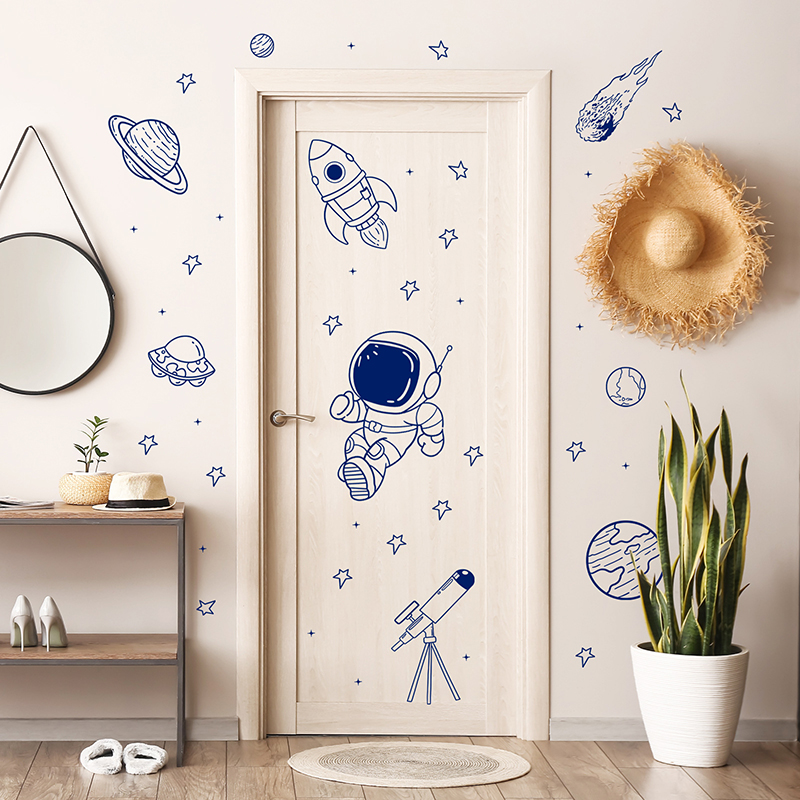 Karikatür Evren Astronot Gezeg - Baby Nursery Furniture incelemesi ve fiyatı