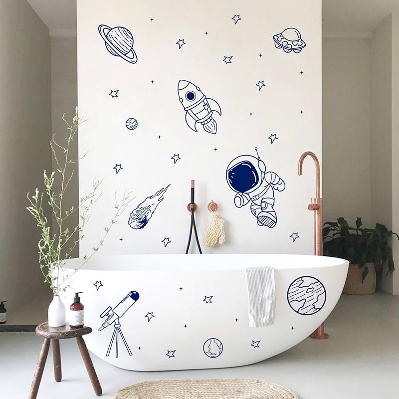 Karikatür Evren Astronot Gezeg - Baby Nursery Furniture incelemesi ve fiyatı